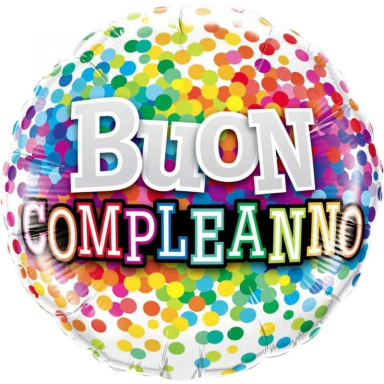 BUON COMPLEANNO 9' CORIANDOLI