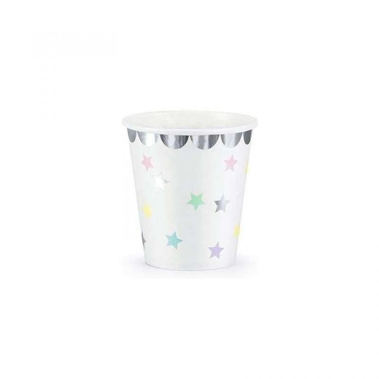 BICCHIERI UNICORN STARS 6 PEZZI