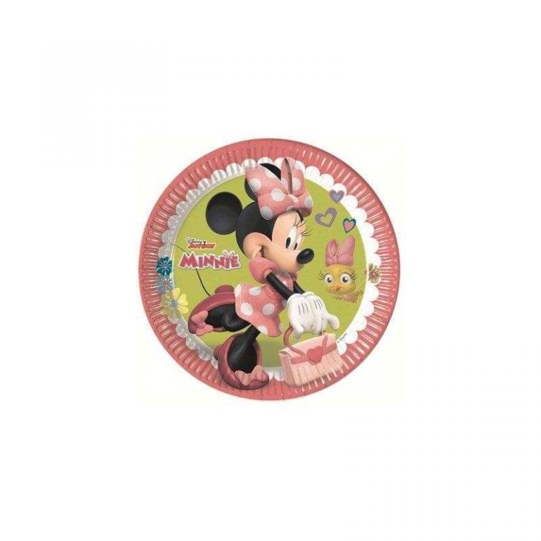 PIATTO GRANDE MINNIE  8 PEZZI