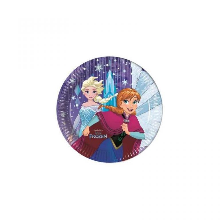 PIATTO GRANDE FROZEN SNOW 8 PEZZI