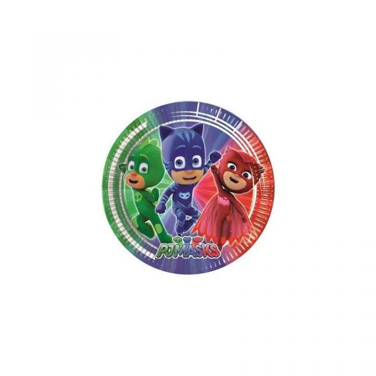 PIATTO PICCOLO PJ MASK 8 PEZZI