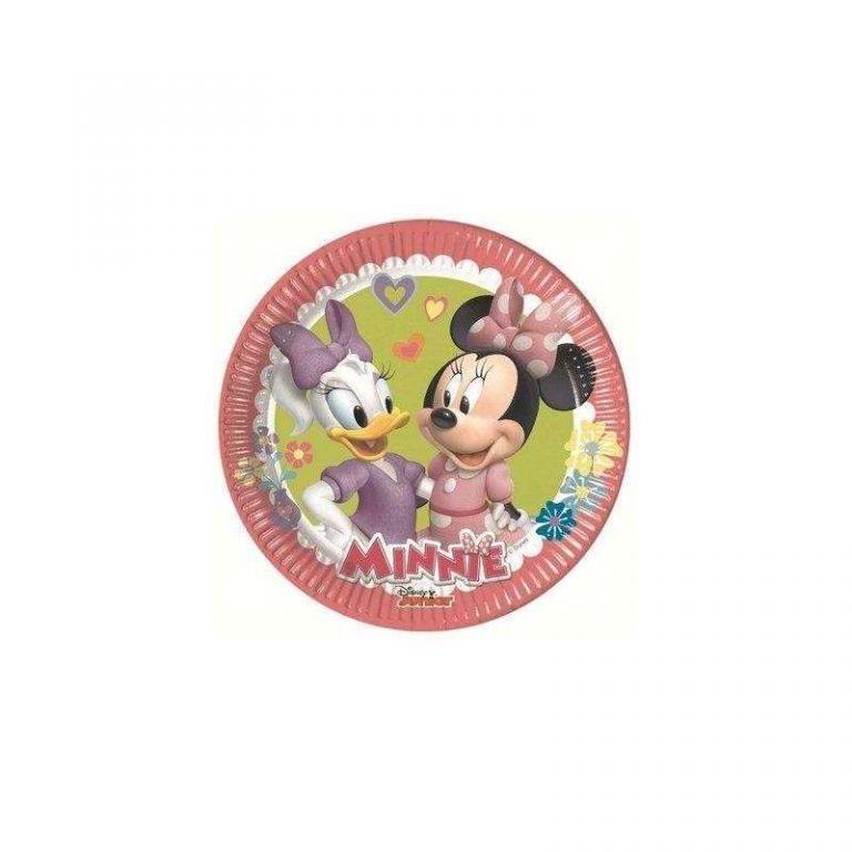 PIATTO PICCOLO MINNIE 8 PEZZI