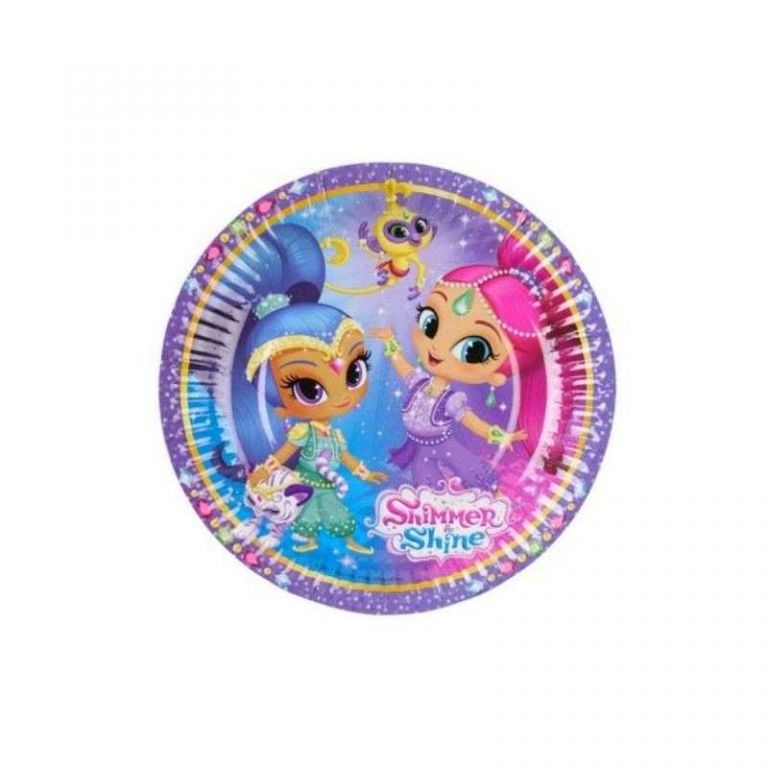 PIATTO PICCOLO SHIMMER AND SHINE 8 PEZZI