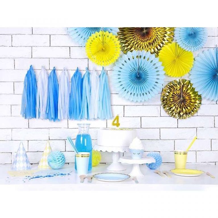 TASSEL GARLAND BLU