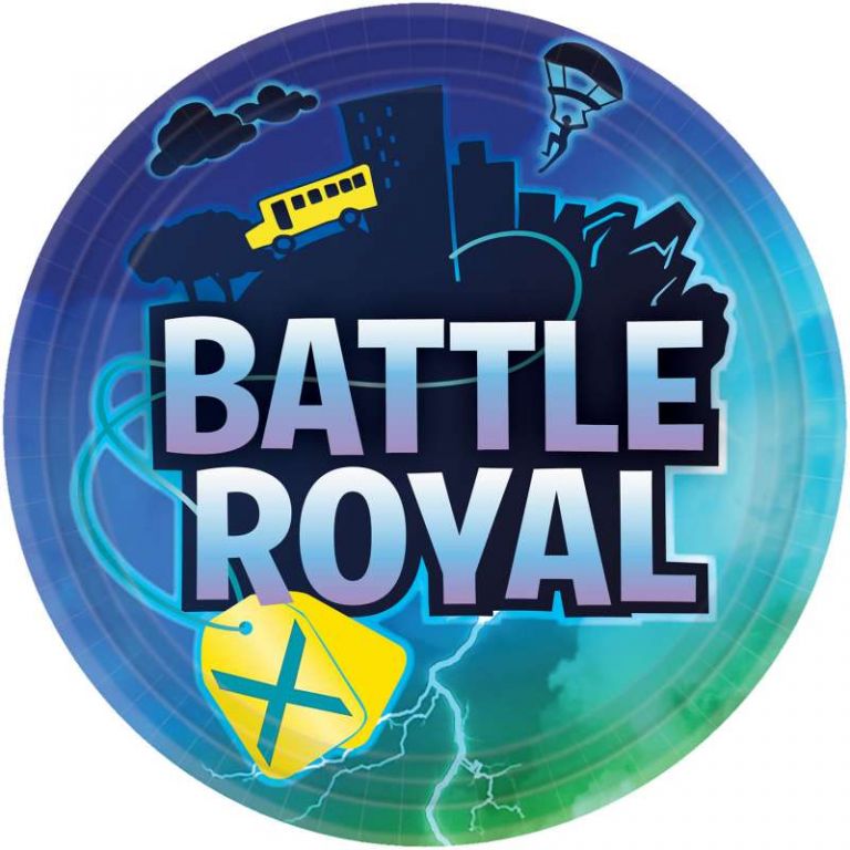 PIATTO GRANDE FORTNITE BATTLE ROYAL 8 PEZZI