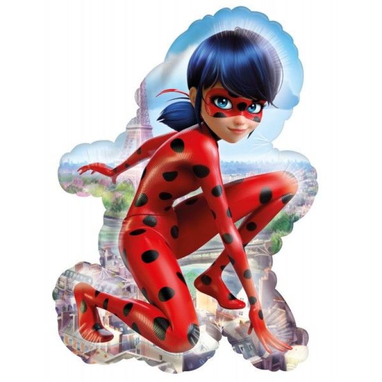 MYLAR SUPERSHAPE 22x34 LADYBUG