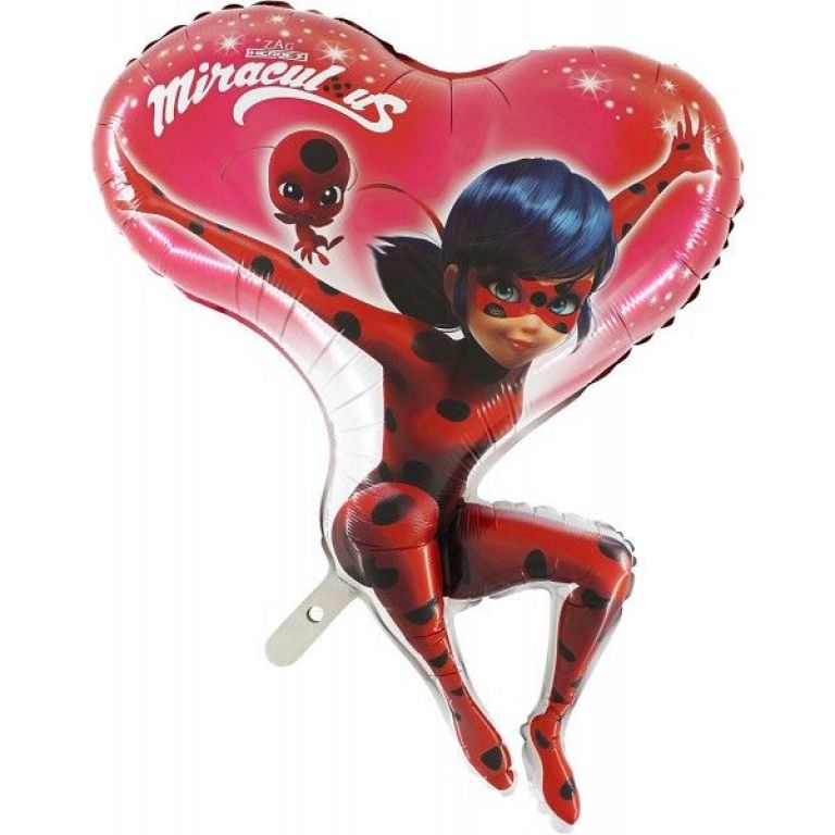 MYLAR SUPERSHAPE 37 LADYBUG