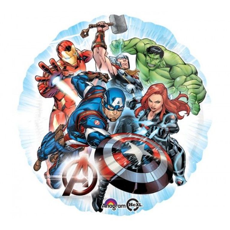 MYLAR TONDO AVENGERS 18'