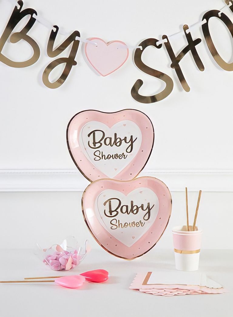 SET TAVOLA BABY SHOWER PINK