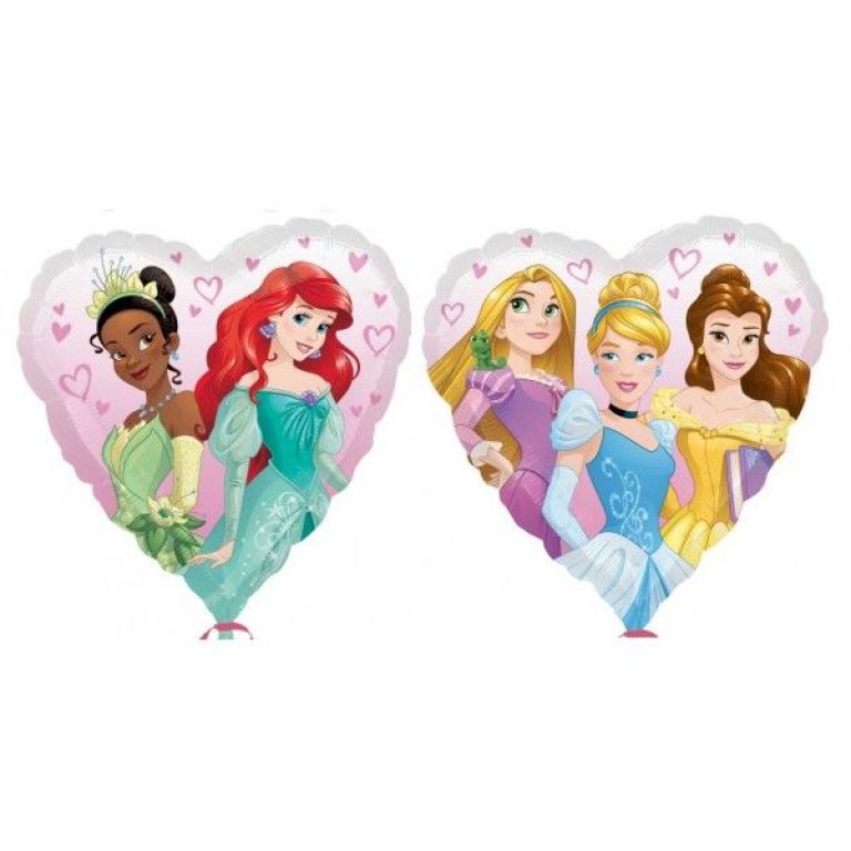 MYLAR CUORE PRINCIPESSE 18'