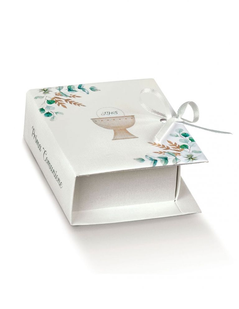 BOX LIBRO  6X3X7  PRIMA COMUNIONE 10 PEZZI