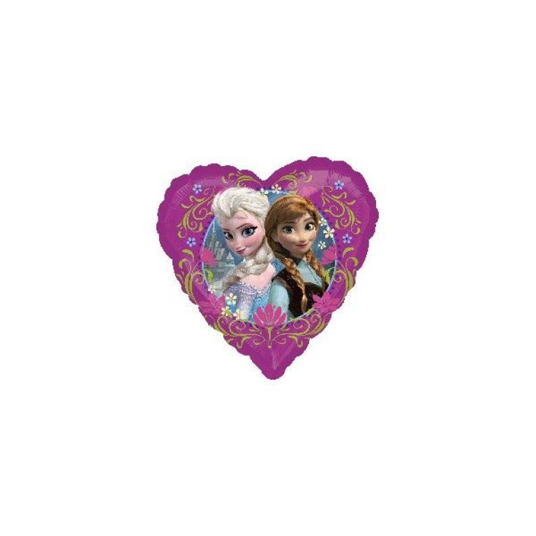 MYLAR CUORE FROZEN 18'