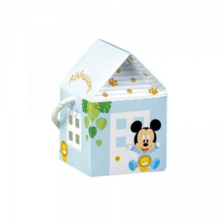 CASETTA MICKEY BABY LION 10 PEZZI
