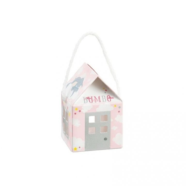 ASTUCCIO CASETTA DUMBO ROSA 10 PEZZI
