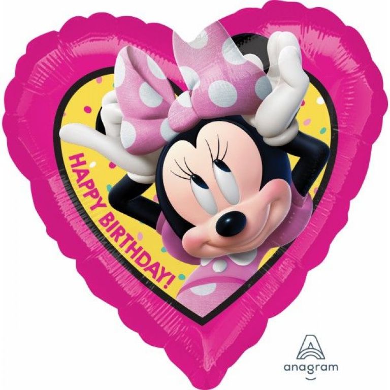 MYLAR 18 MINNIE CUORE HB