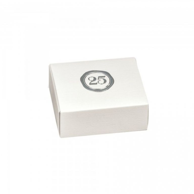 CASSETTO QUADRATO 25 ARGENTO 10 PEZZI