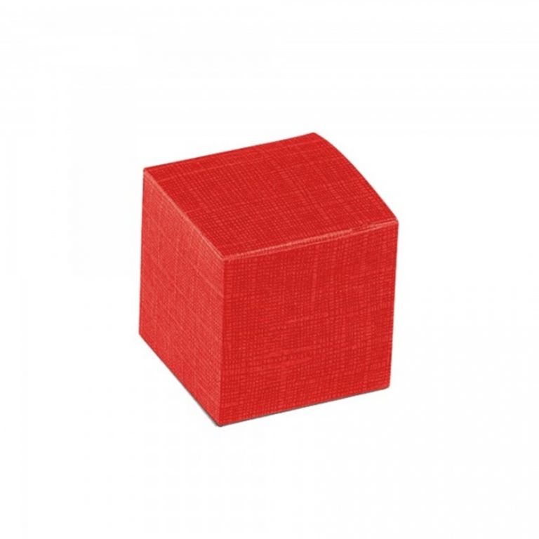 CUBO PIEGHEVOLE 8x8x8 ROSSO  10 PEZZI