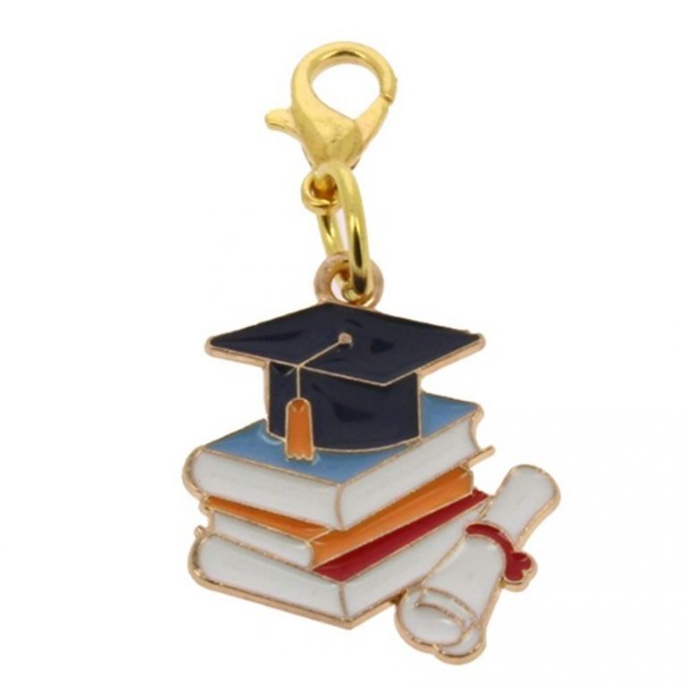 CIONDOLO TOCCO LAUREA 10 PEZZI