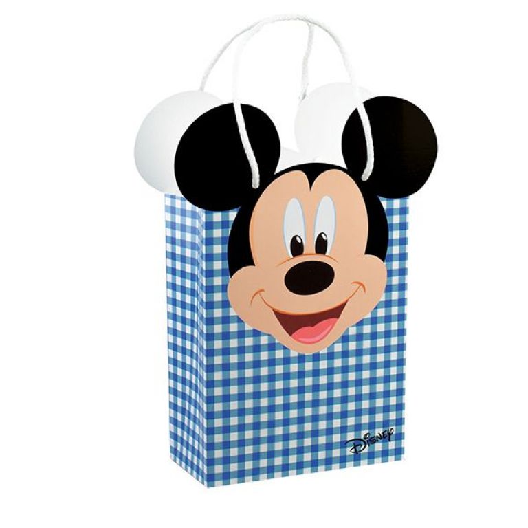 SHOPPYBAG  MICKEY PER COMPLEANNI 5 PEZZI