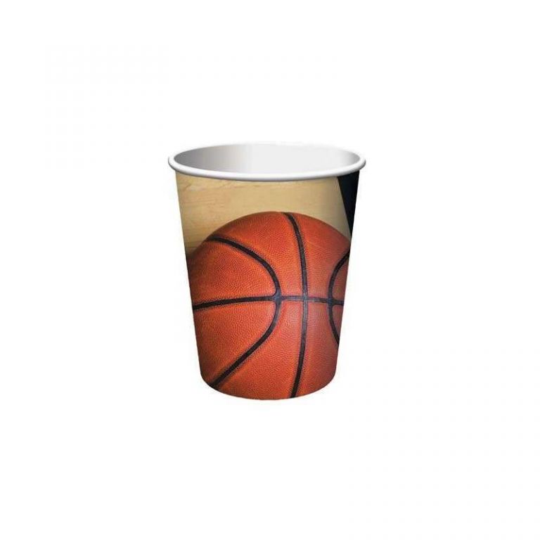 BICCHIERI BASKET 8 PEZZI