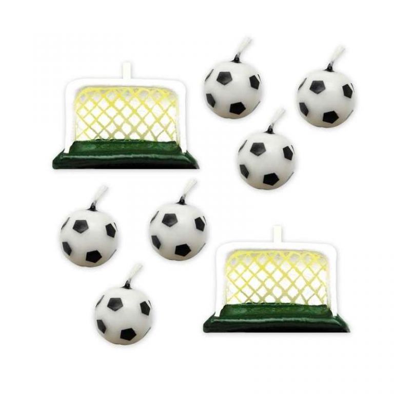 8 CANDELE TEMA CALCIO